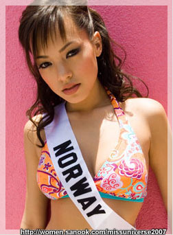 MU 53 MISS NORWAY - Kirby Ann Basken