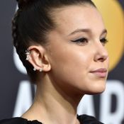 Millie Bobby Brown ในงาน 75th Golden Globe Awards