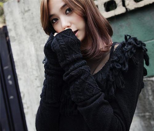 แฟชั่นถุงมือรับลมหนาว