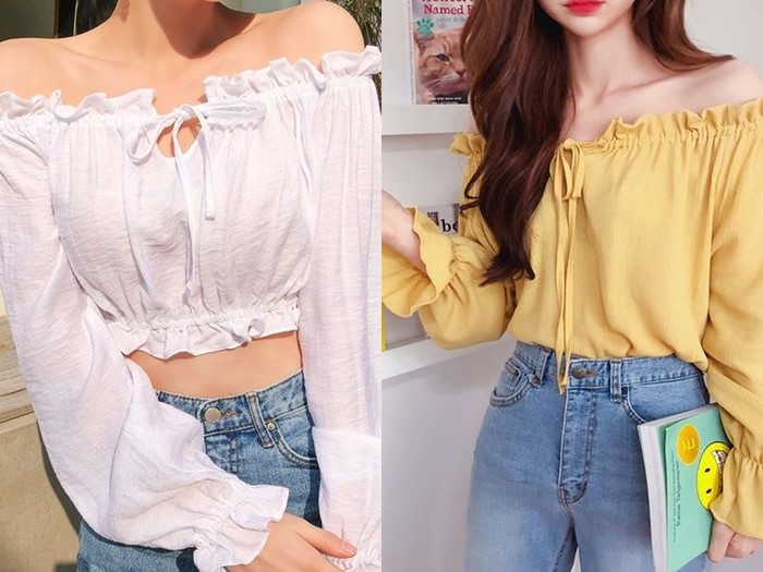 แฟชั่นเสื้อเปิดไหล