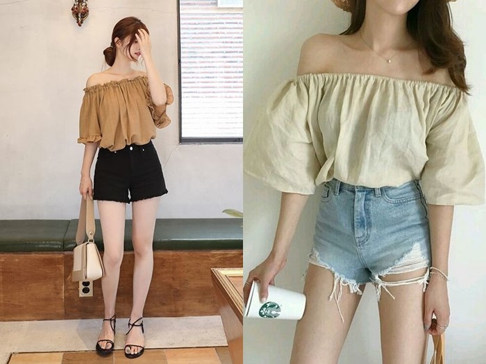 แฟชั่นเสื้อเปิดไหล