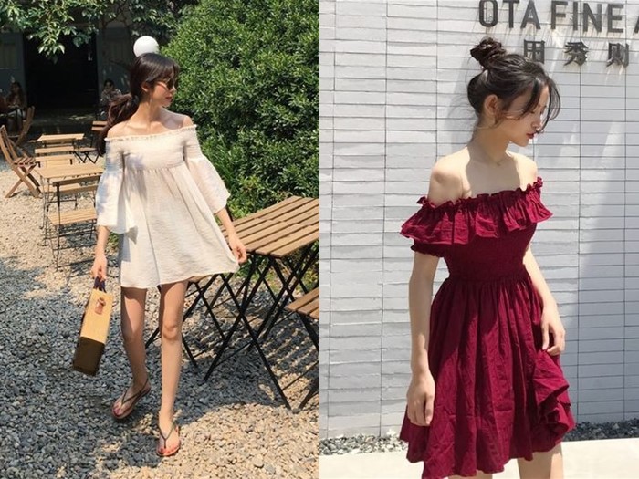 แฟชั่นเสื้อเปิดไหล