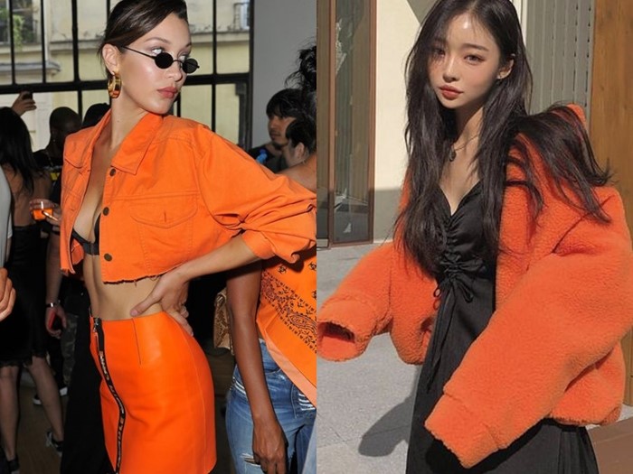 แฟชั่นโทนส้ม