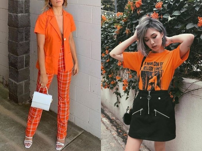 แฟชั่นโทนส้ม