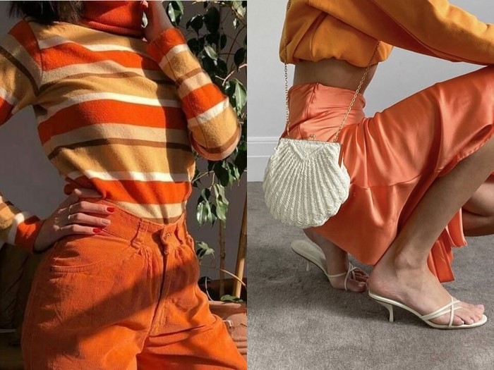 แฟชั่นโทนส้ม