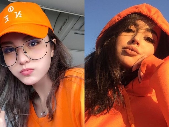 แฟชั่นโทนส้ม