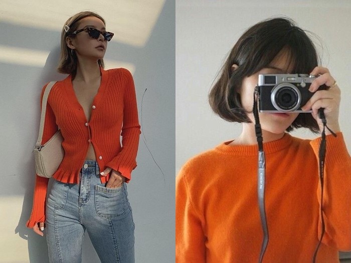 แฟชั่นโทนส้ม