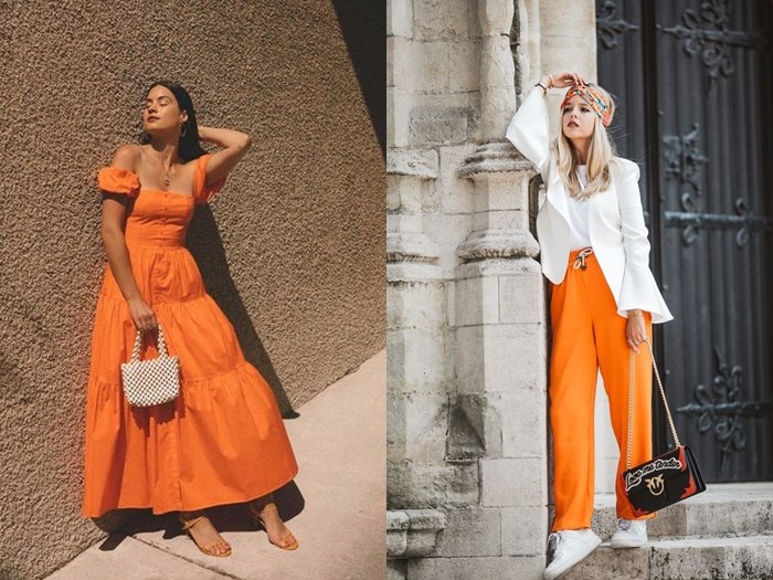 แฟชั่นโทนส้ม