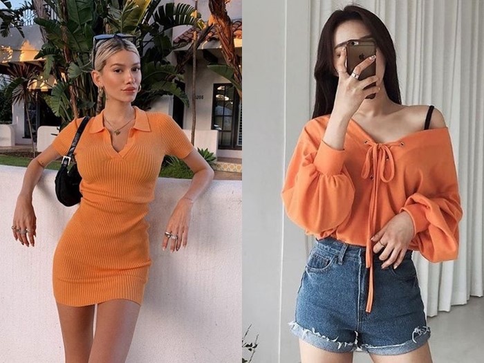 แฟชั่นโทนส้ม