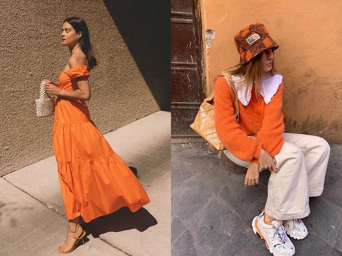 แฟชั่นโทนส้ม