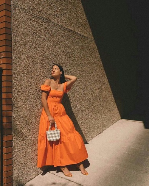 แฟชั่นโทนสีส้ม