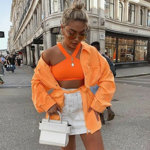 แฟชั่นโทนสีส้ม