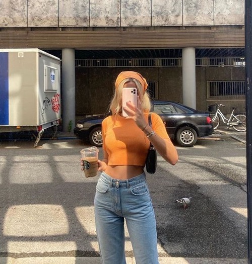 แฟชั่นโทนสีส้ม