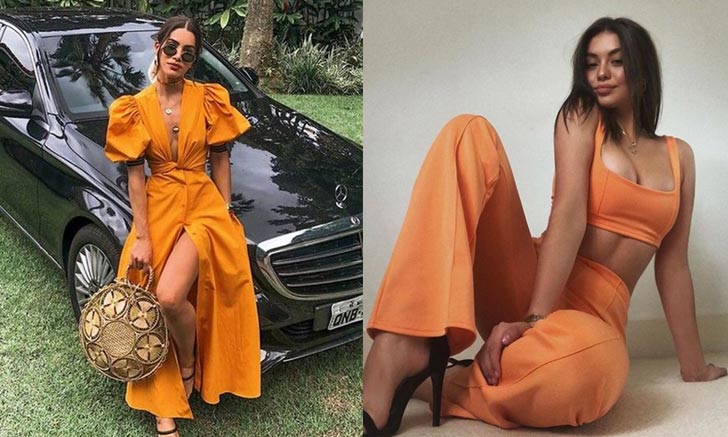 แฟชั่นโทนสีส้ม