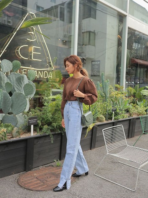 แฟชั่นเสื้อผ้าสีน้ำตาล