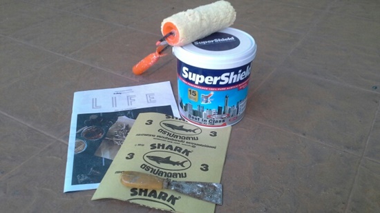 Before  After ทาสีผนังลานจอดรถเก่า ให้ดูใหม่เอี่ยม ง่ายกว่าที่คิด