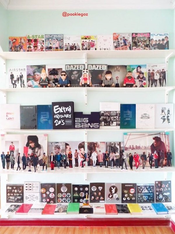 ส่อง “บ้าน” แฟนคลับคนไทยตัวแม่ ตกแต่งบ้านด้วยผลงาน BIGBANG เกือบทั้งหลัง