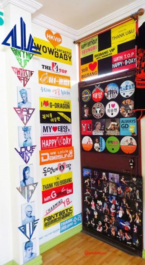 ส่อง “บ้าน” แฟนคลับคนไทยตัวแม่ ตกแต่งบ้านด้วยผลงาน BIGBANG เกือบทั้งหลัง