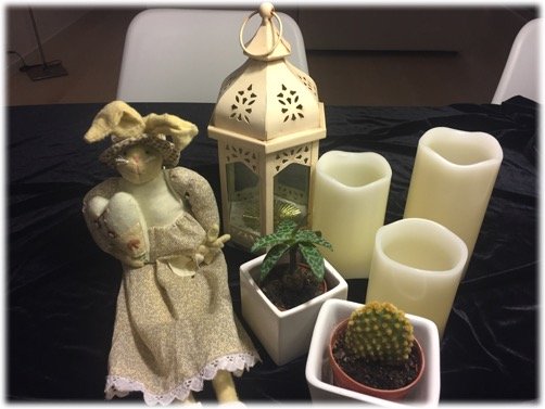 Home Decor งานจัดถาด ดอกไม้ แจกัน เชิงเทียน Romantic Vintage