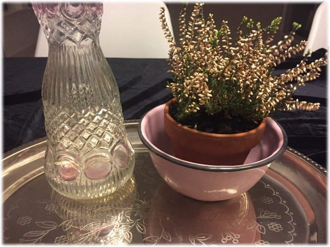 Home Decor งานจัดถาด ดอกไม้ แจกัน เชิงเทียน Romantic Vintage