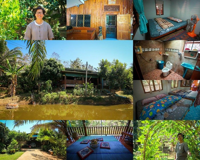 แบบบ้านไม้ยกพื้นสูง บ้านสุดใจ โฮมสเตย์บ้านนาต้นจั่น กลมกลืนบรรยากาศชนบท หมู่บ้านอัตลักษณ์ จสุโขทัย