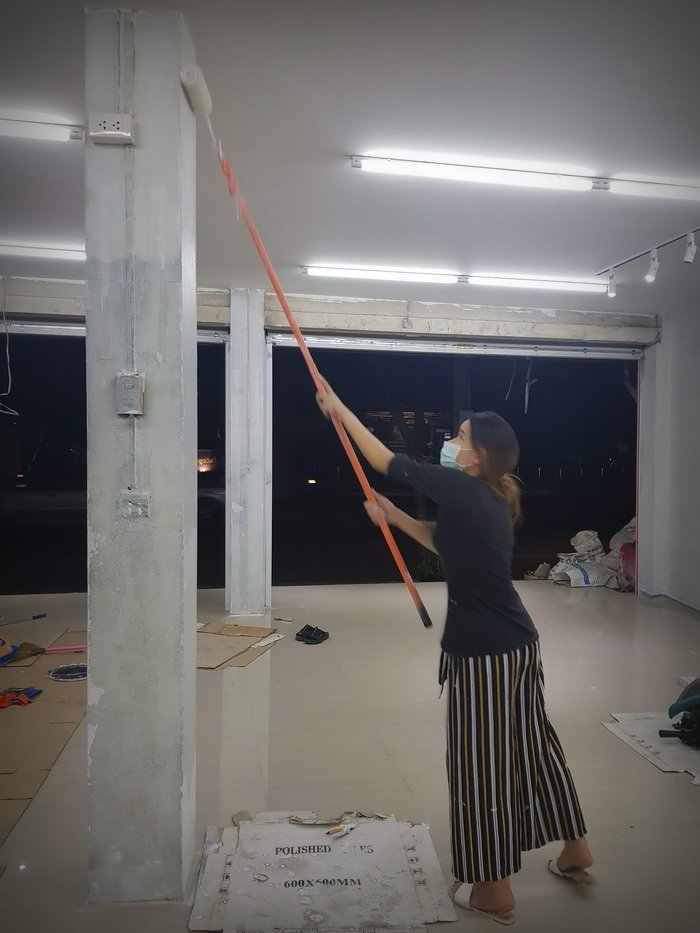 แชร์ประสบการณ์ “ทาสีภายในด้วยตัวเอง” ไม่ต้องง้อช่าง แถมยังประหยัดเงินได้ถึงหลักหมื่น