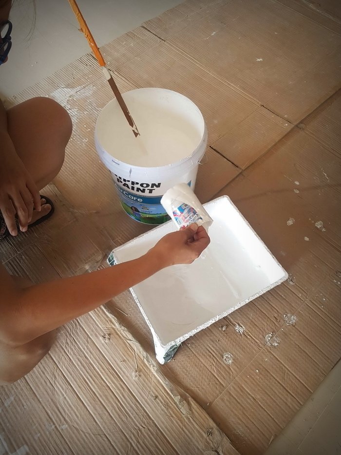 แชร์ประสบการณ์ “ทาสีภายในด้วยตัวเอง” ไม่ต้องง้อช่าง แถมยังประหยัดเงินได้ถึงหลักหมื่น