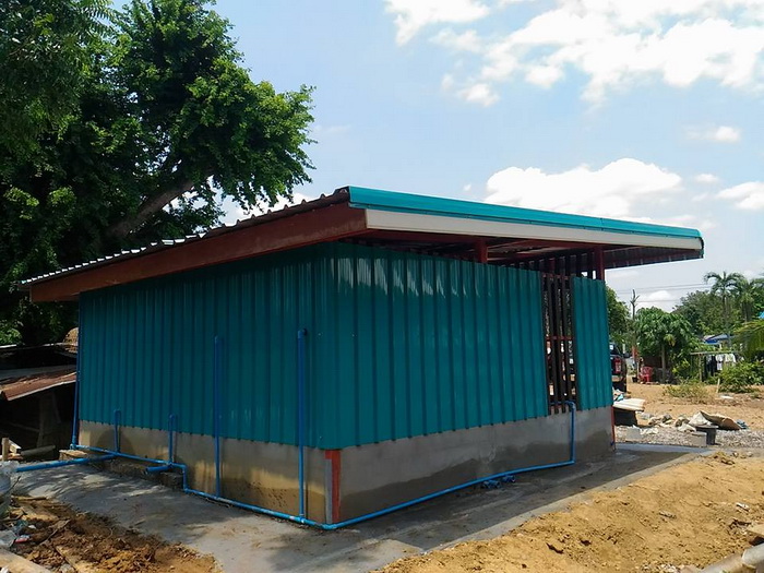 แชร์ไอเดีย “ต่อเติมห้องน้ำส่วนตัว” ออกแบบเรียบง่าย เพื่อการใช้งานที่สะดวกสบาย ในงบ 60000 บาท