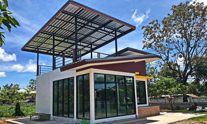 10 แบบบ้านชั้นเดียวสไตล์โมเดิร์นลอฟท์ ราคาเริ่มต้นหลักแสน ไปจนถึงหลักล้าน น่าอยู่ทุกหลัง