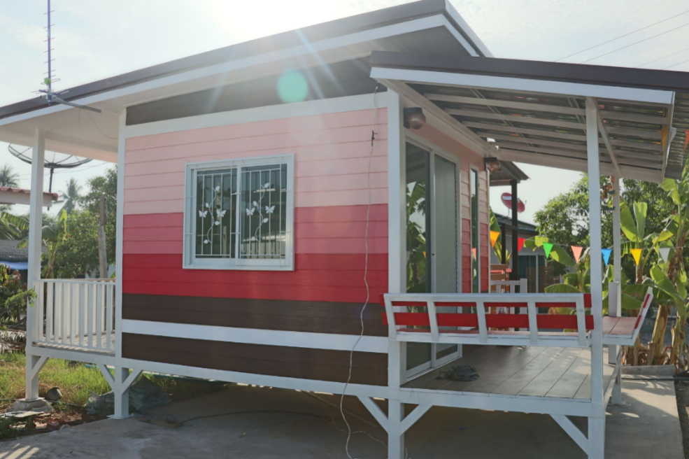 รีวิว “สร้างบ้านหลังน้อยตามฝัน” บนที่ดินสวนส่วนตัว ในงบประมาณไม่เกิน 4 แสนบาท