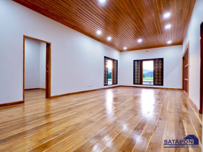 แบบบ้านชั้นเดียวสไตล์มินิมอล ผสมกลิ่นอายบ้านไทยดั้งเดิม และบ้านญี่ปุ่น อบอุ่น สบายตา บนพื้นที่ใช้สอย 130 ตรม