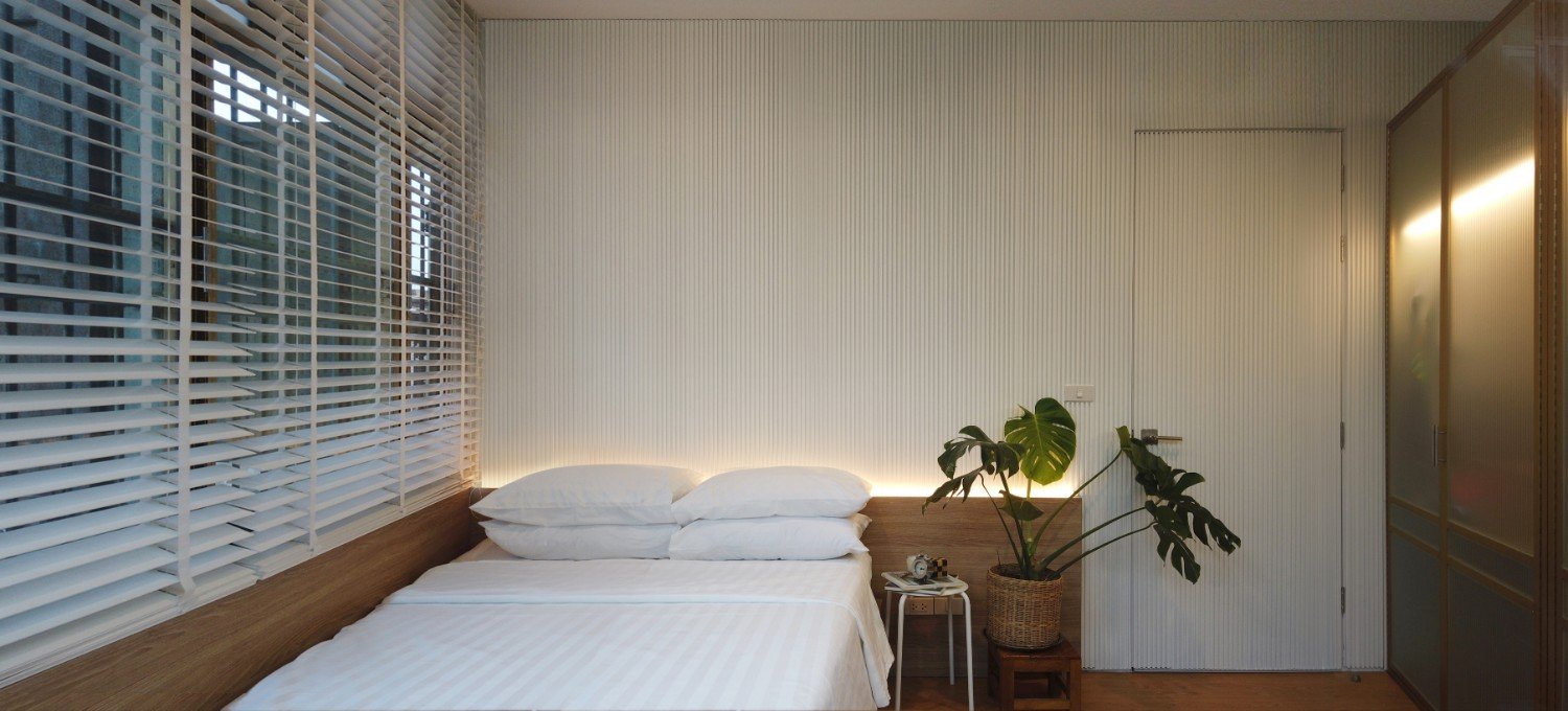 รีโนเวท “ห้องนอน 1260 ตรม” ในดีไซน์ใหม่ แต่ยังคงกลิ่นอายเสน่ห์เดิมๆ ไว้ แบบบ้านชุมชนเก่า