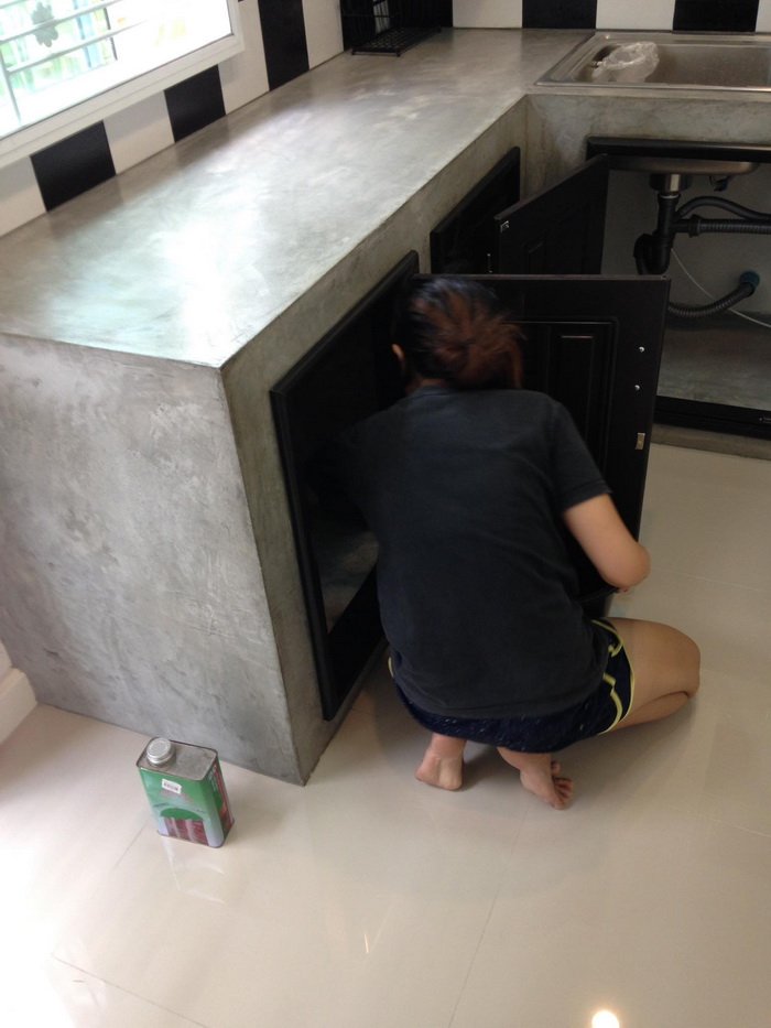 ไอเดียสำหรับคนงบน้อย “ครัวปูนสไตล์ลอฟท์” ดิบเท่ เน้นความเรียบง่ายด้วยงบไม่เกิน 4 หมื่น