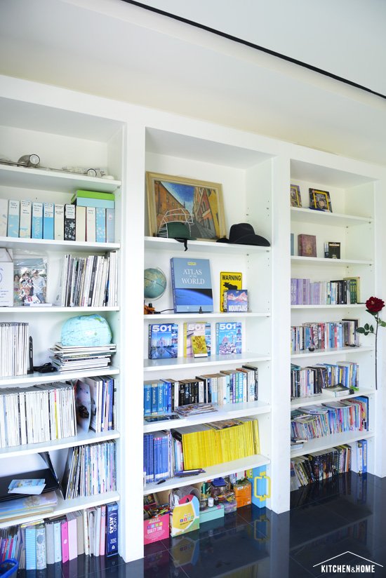 ไอเดียออกแบบตู้เก็บหนังสือ และชั้นวางของได้สารพัด