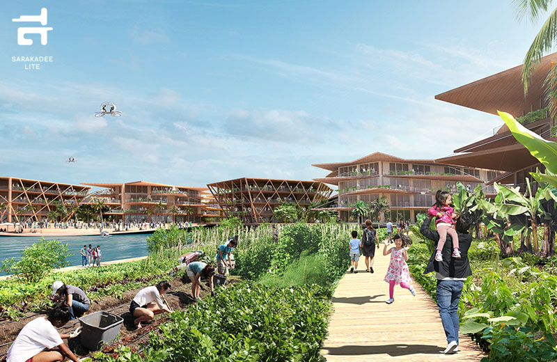 เมืองลอยน้ำ  โปรเจกต์สร้างเมืองเตรียมรับภัยน้ำทะเลขึ้นสูงของปูซาน