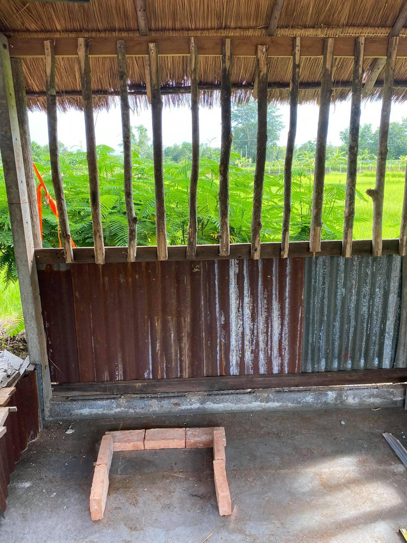 หนุ่มโชว์ไอเดีย “เตาฟืนทำเอง” ออกแบบเพื่อใช้สำหรับบ้านสวนโดยเฉพาะ