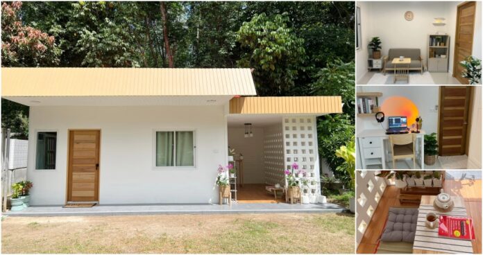 ชมไอเดีย “บ้านมินิมอลหลังเล็ก” งบทำบ้าน 25 แสนบาท ค่าช่างฟรี เพราะพ่อเป็นช่าง