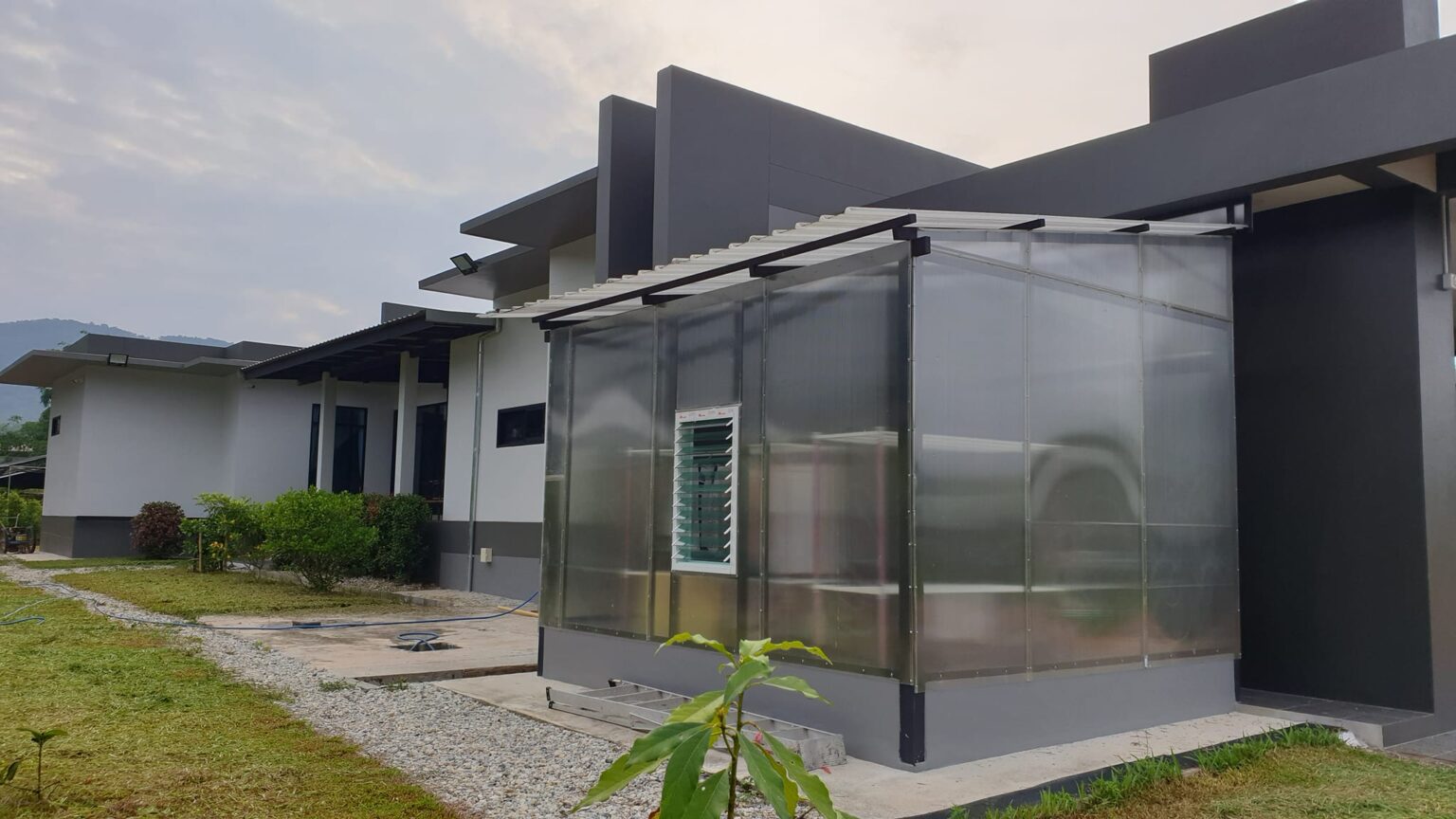 แบ่งปันไอเดีย “ห้องตากผ้า” พื้นที่ตากผ้าแบบส่วนตัว แถมฝนตกไม่ต้องรีบวิ่งมาเก็บ