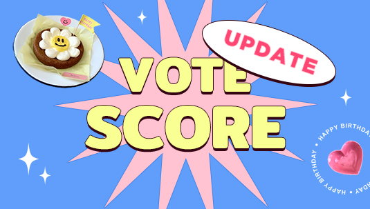 อัปเดตคะแนนโหวตรายวัน Sanook HBD Project วันเกิดนี้…เพื่อเธอ