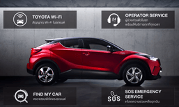 เทคโนโลยีที่ช่วยเชื่อมต่อทุกเส้นทางให้สมบูรณ์แบบ กับ T-CONNECT TELEMATICS ใน C-HR ใหม่ !