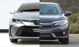 เทียบช็อต Toyota Corolla 2019 และ Honda Civic ใหม่ คันไหนสวยลงตัวกว่ากัน