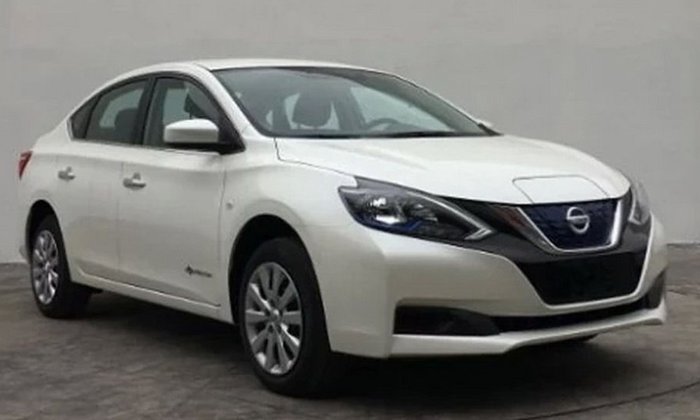หลุด Nissan Sylphy EV 2018 เวอร์ชั่นไฟฟ้าวิ่งไกล 200 กิโลเมตรไม่ใช้น้ำมัน