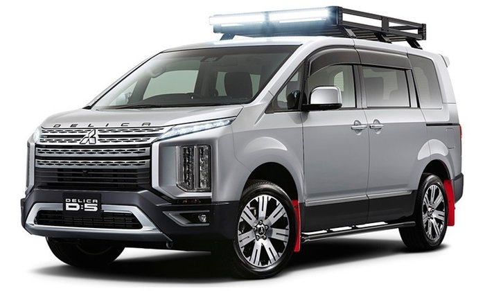Mitsubishi Delica D:5 2019 รุ่นพิเศษเตรียมเปิดตัวที่โตเกียวออโต้ซาลอน