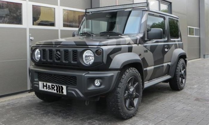 Suzuki Jimny 2019 ใหม่ พร้อมช่วงล่าง H&R โหลดเตี้ยนิด แต่หล่อขึ้นเยอะ!