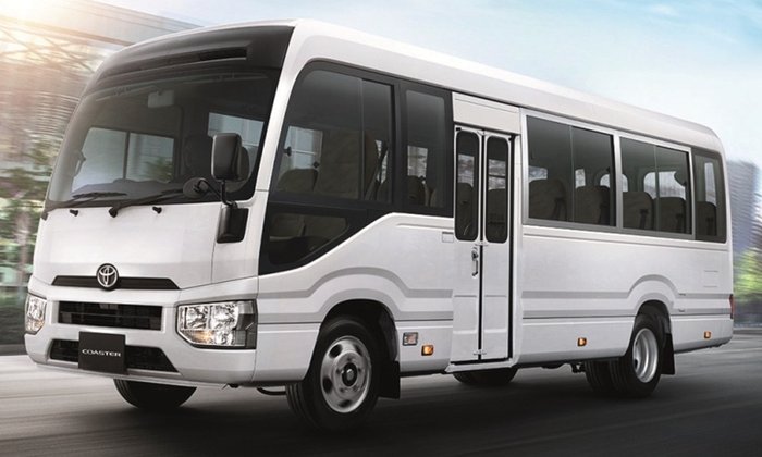 Toyota Coaster 2019 ใหม่ รถโดยสาร 20 ที่นั่ง ขุมพลังดีเซล 4.0 ลิตร ราคา 1.96 ล้านบาท