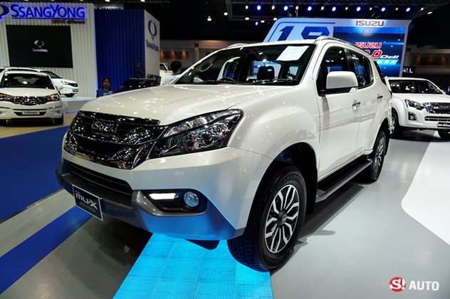 Isuzu MU-X 1.9 Ddi BluePower ใหม่ เผยโฉมที่งานมอเตอร์โชว์ 2016 พร้อมขนทัพ D-Max รุ่นพิเศษเพียบ!