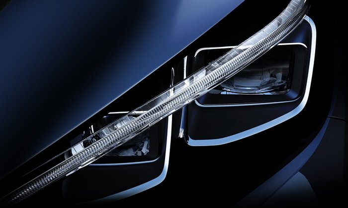 Nissan Leaf 2018 รถไฟฟ้ารุ่นใหม่ล่าสุดเผยทีเซอร์แล้ว