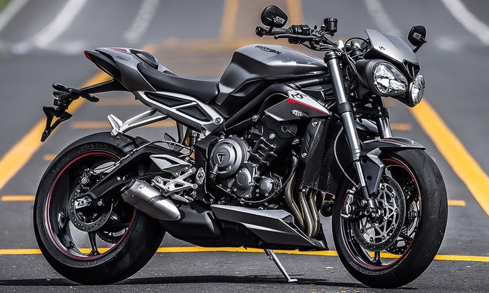 Triumph Street Triple RS 2017 ใหม่ ซุปเปอร์สปอร์ตเน็กเก็ตไบค์ ราคา 530,000 บาท