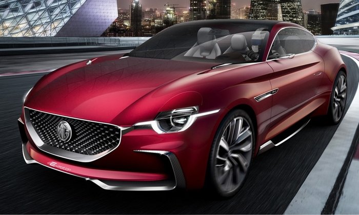 MG E-Motion Concept รถสปอร์ตพลังงานไฟฟ้ามีลุ้นขายจริง แถมค่าตัวถูกเว่อร์!
