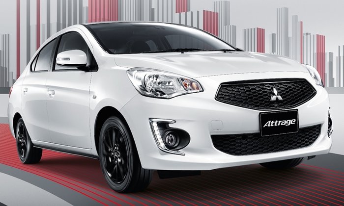 Mitsubishi Attrage 2019 ไมเนอร์เชนจ์ใหม่ เพิ่มกระจกตัดแสงออโต้ ราคา 483,000 บาท